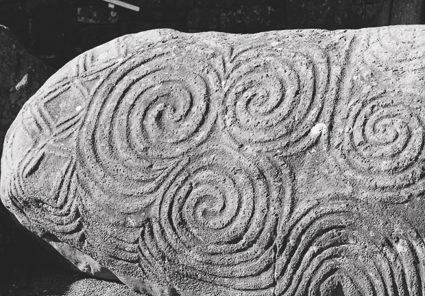 Celtic runic pattern, Ireland
