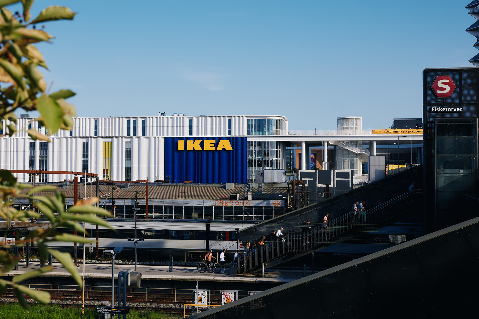 IKEA København set fra Dybbølsbro