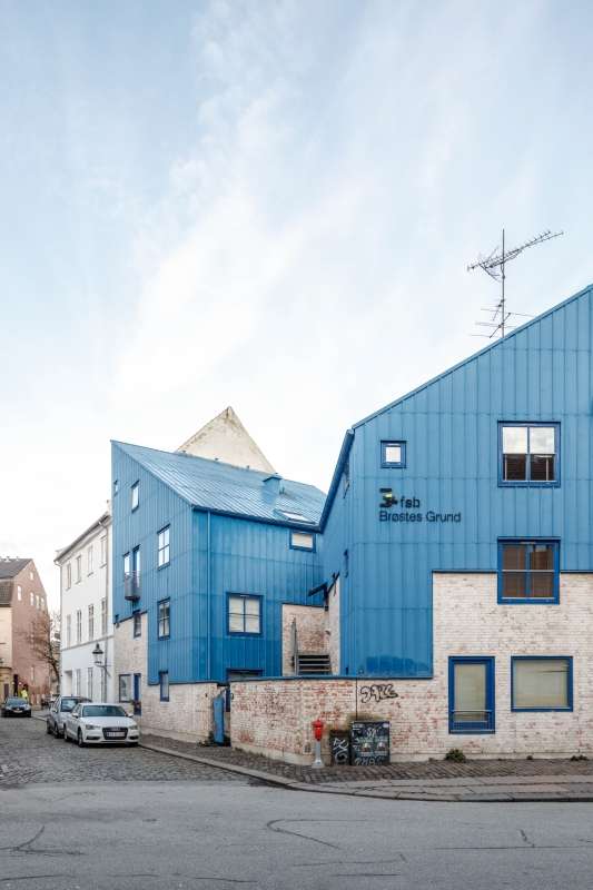 Det blå hjørne på Christianshavn
